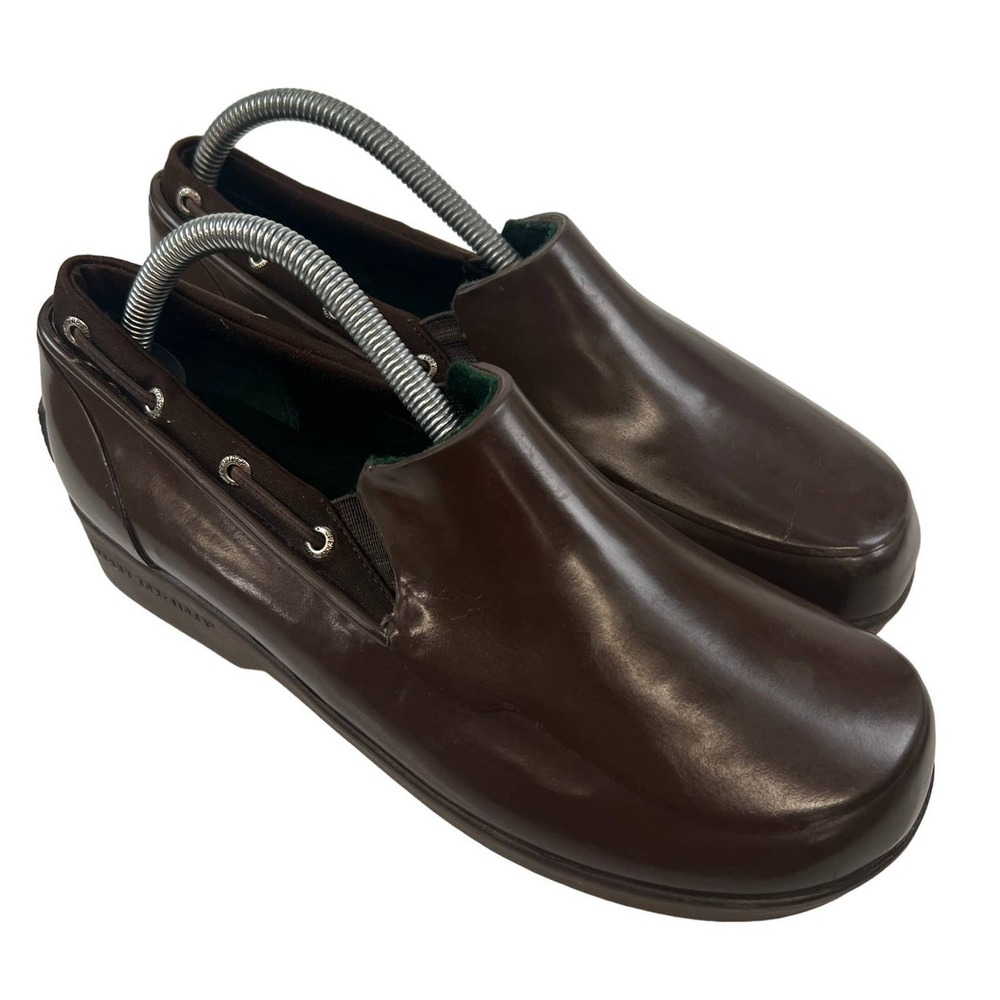 Sperry Saltwater Womans Duck Boot Brown Waterproof  9‎